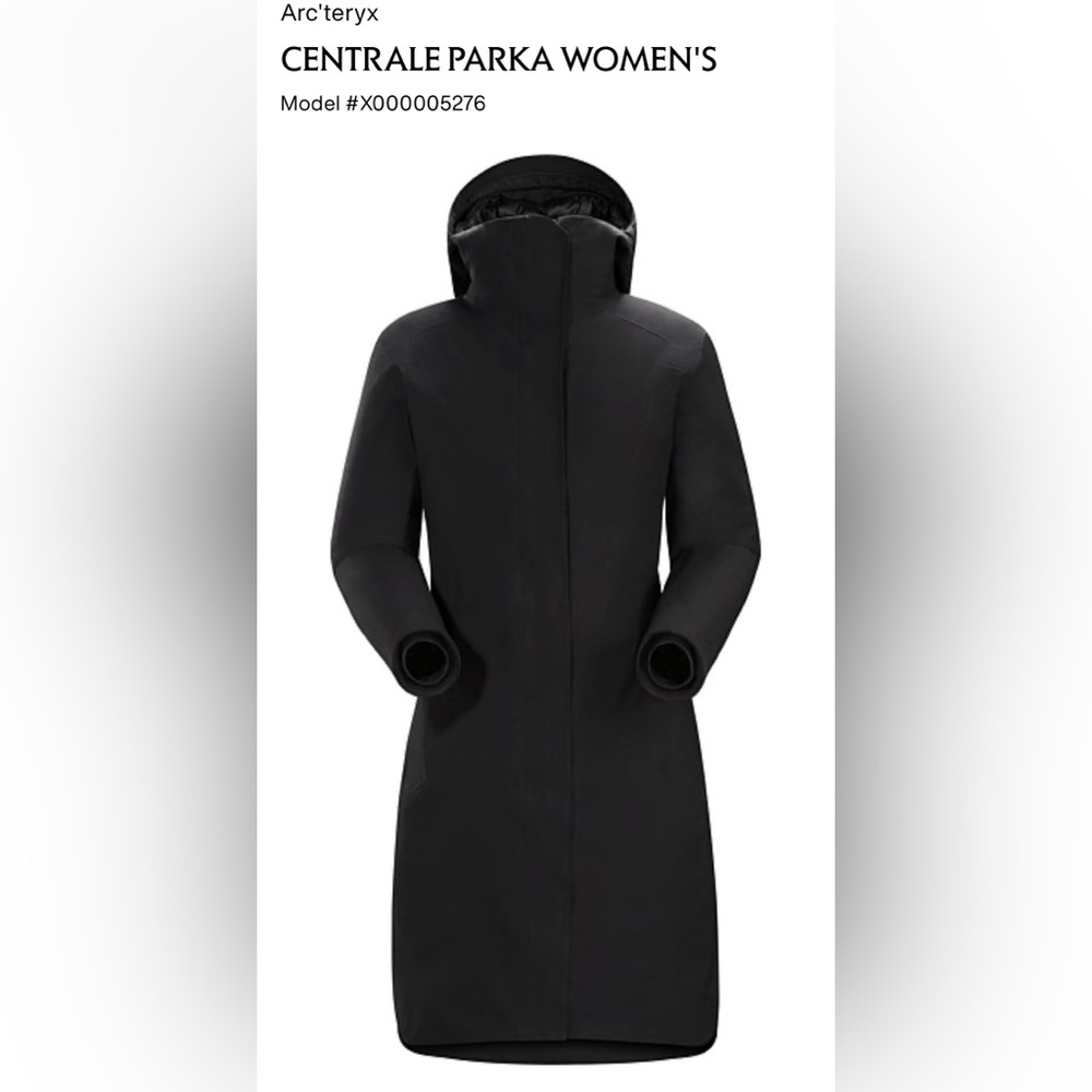 Arcteryx XS Centrale Parka gortex